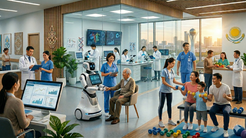 Здравоохранение Казахстана: новый курс на здоровье — как корабль, который отправляется в плавание к берегам благополучия до 2029 года {city2}