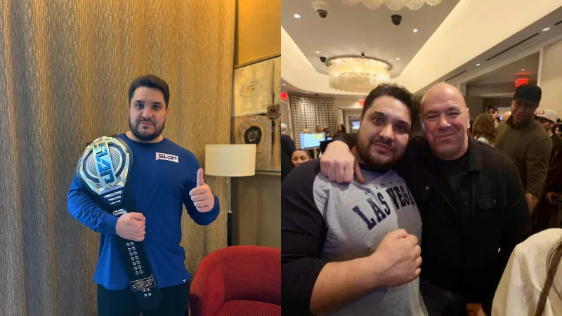 Казахстанский силач Закир Найманбаев в топ-3 UFC и Power Slap {city2}