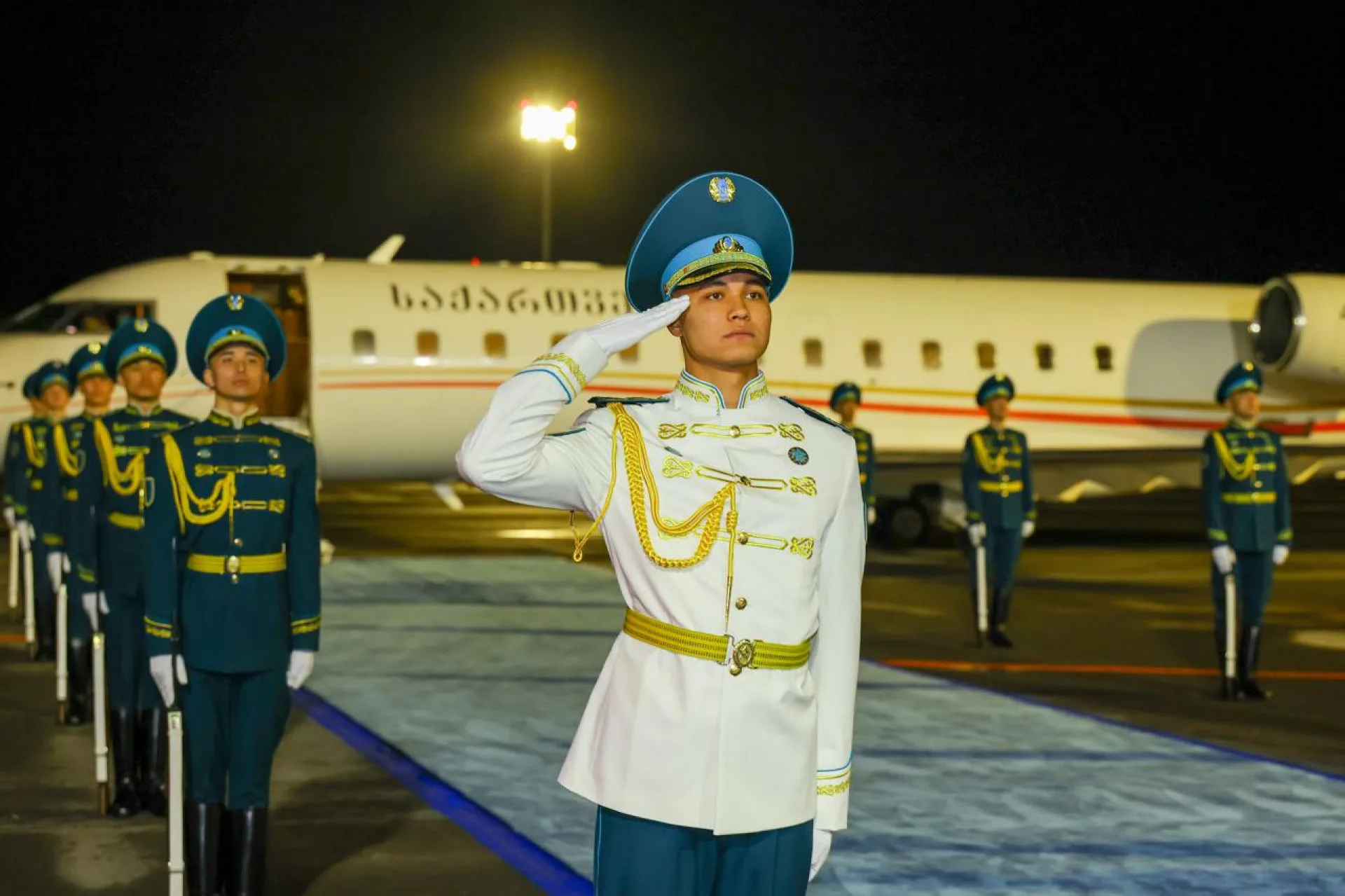 Президент Грузии Михаил Кавелашвили на саммите в Астане