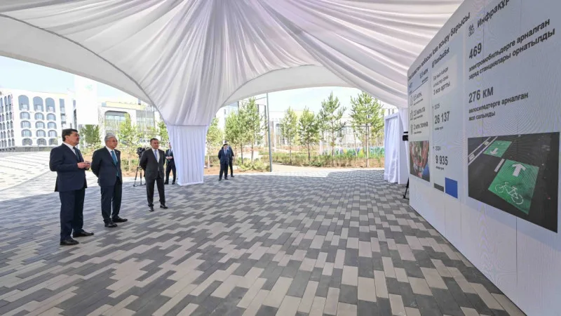 Экологические мероприятия и озеленение в Казахстане: доклады руководителей государственных органов {city2}