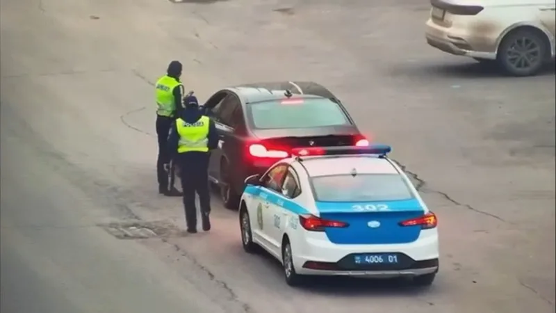 Опасные нарушения ПДД: 27-летний водитель BMW задержан за систематическое превышение скорости в Астане {city2}