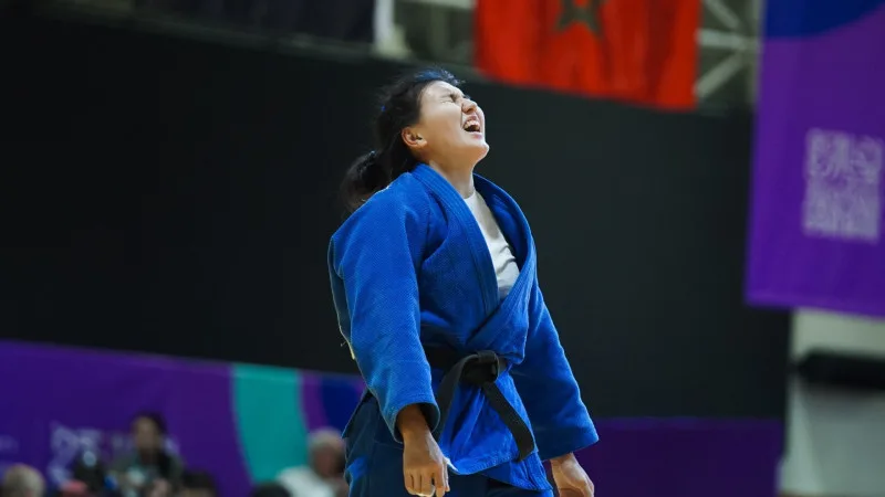 Казахстанские дзюдоисты завоевали серебро на чемпионате Азии в Ордосе {city2}