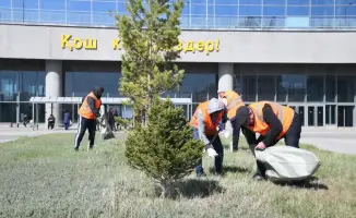 Чистота на рельсах: КТЖ для «Таза Қазақстан»