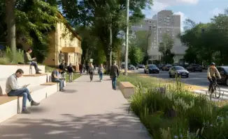 Обновление улицы Сатпаева в Алматы: создание комфортной городской среды для пешеходов
