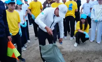 Плоггинг в Кызылординской области уборка 20 тонн мусора акция Мөлдір бұлақ