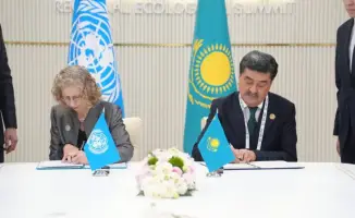 Подписано Рамочное соглашение о стратегическом сотрудничестве между Казахстаном и ЮНЕП