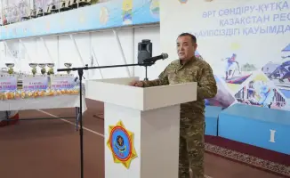 Закрытие II турнира по пожарно-спасательному спорту в Астане: награждение победителей