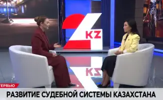 Салтанат Жунуспекова о реформах кадровой политики судебной системы на телеканале 24 KZ