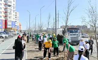 Посадка 200 деревьев в Семее: вклад в экологию и будущее города