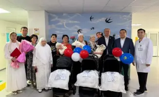 Тройня в Туркестане: 41-летняя мать радуется рождению трёх детей