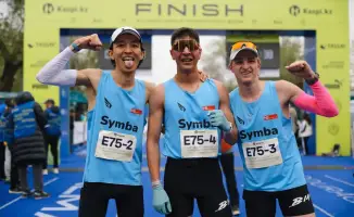 Алматы: рекордный Almaty Half Marathon для иностранцев
