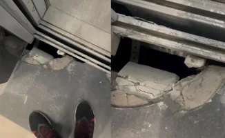 Опасная дыра в ЖК Evolution: пользователи соцсетей бьют тревогу