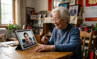 Пенсионерка общается с умершим сыном: виртуальная реальность Китая