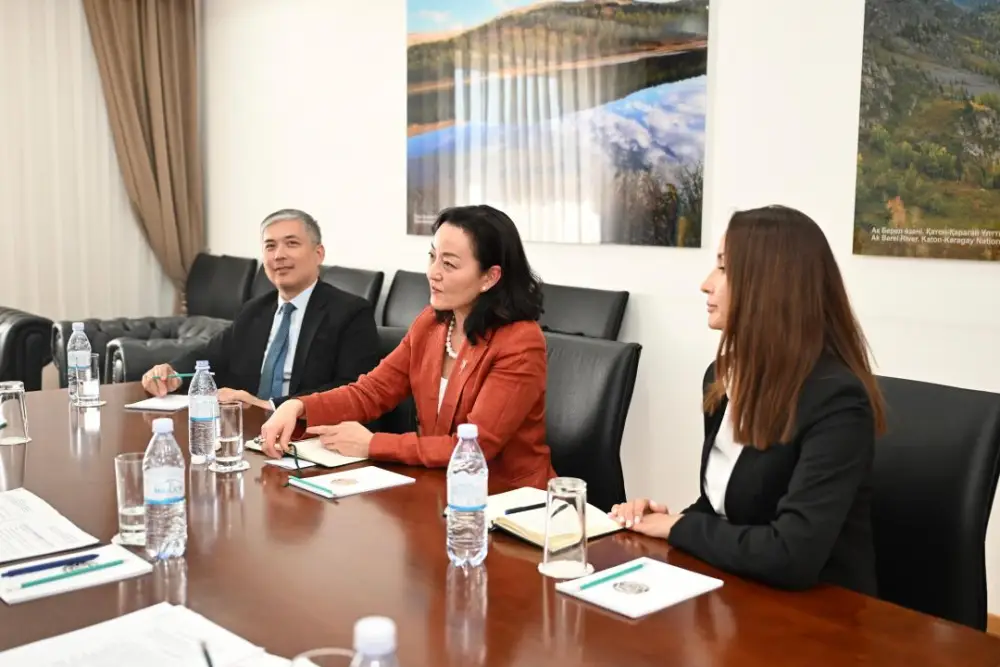 Казахстан и ExxonMobil обсуждают новые возможности в энергетическом секторе {city2}