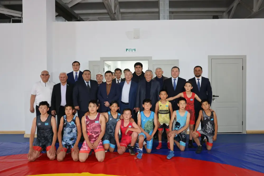 В Алматинской области открылся новый спортивный комплекс (6)