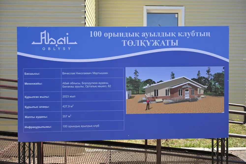 Клуб в Белағаше: 300 млн тенге до завершения! {city2}