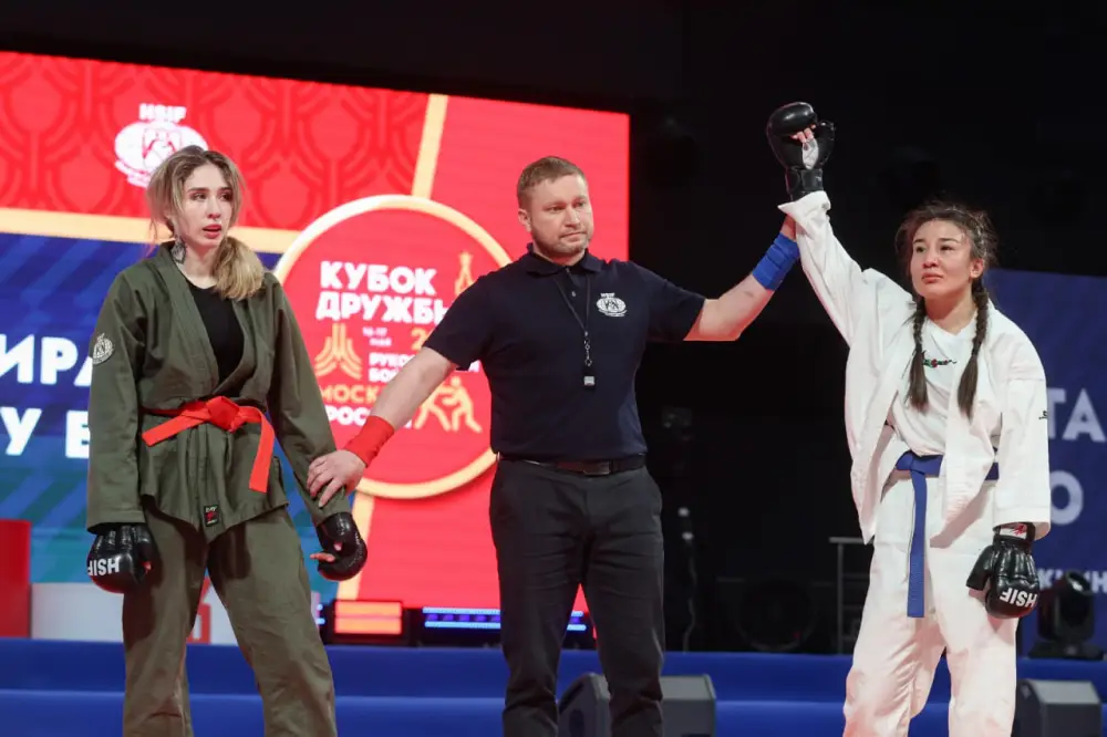 Казахстанские спортсмены успешно выступили на этапе Кубка мира по рукопашному бою в Москве, завоевав 30 медалей {city2}
