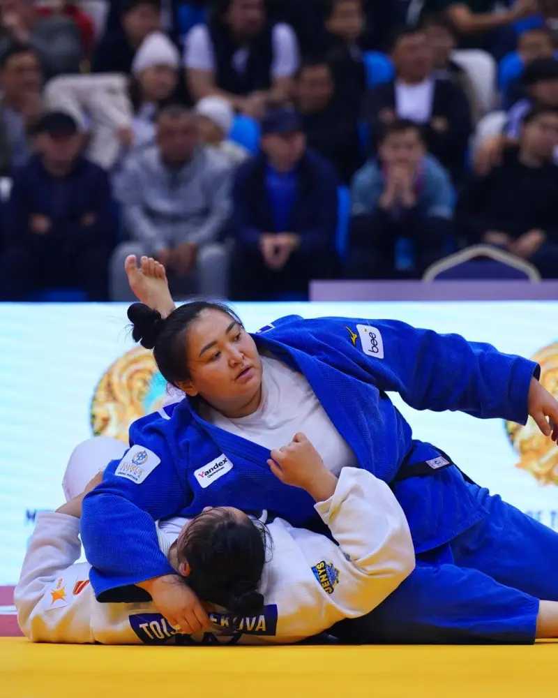 Qazaqstan Barysy Grand Slam 2026: Пять казахстанских дзюдоистов вышли в финал турнира (2)