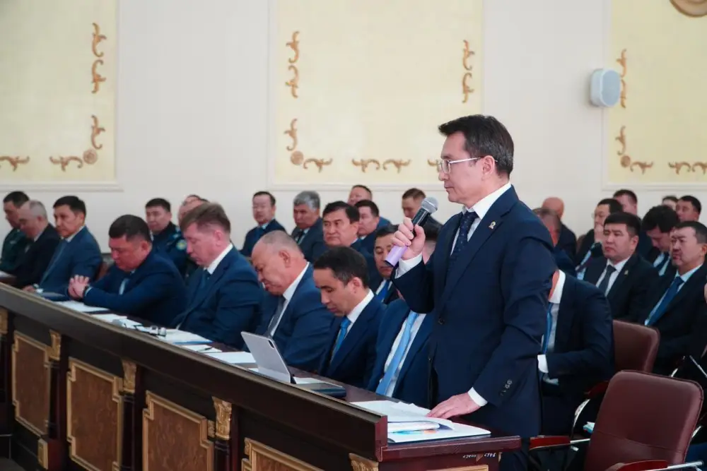 Мост к будущему: в акимате Акмолинской области обсудили рост экономики и подготовку к паводкам {city2}