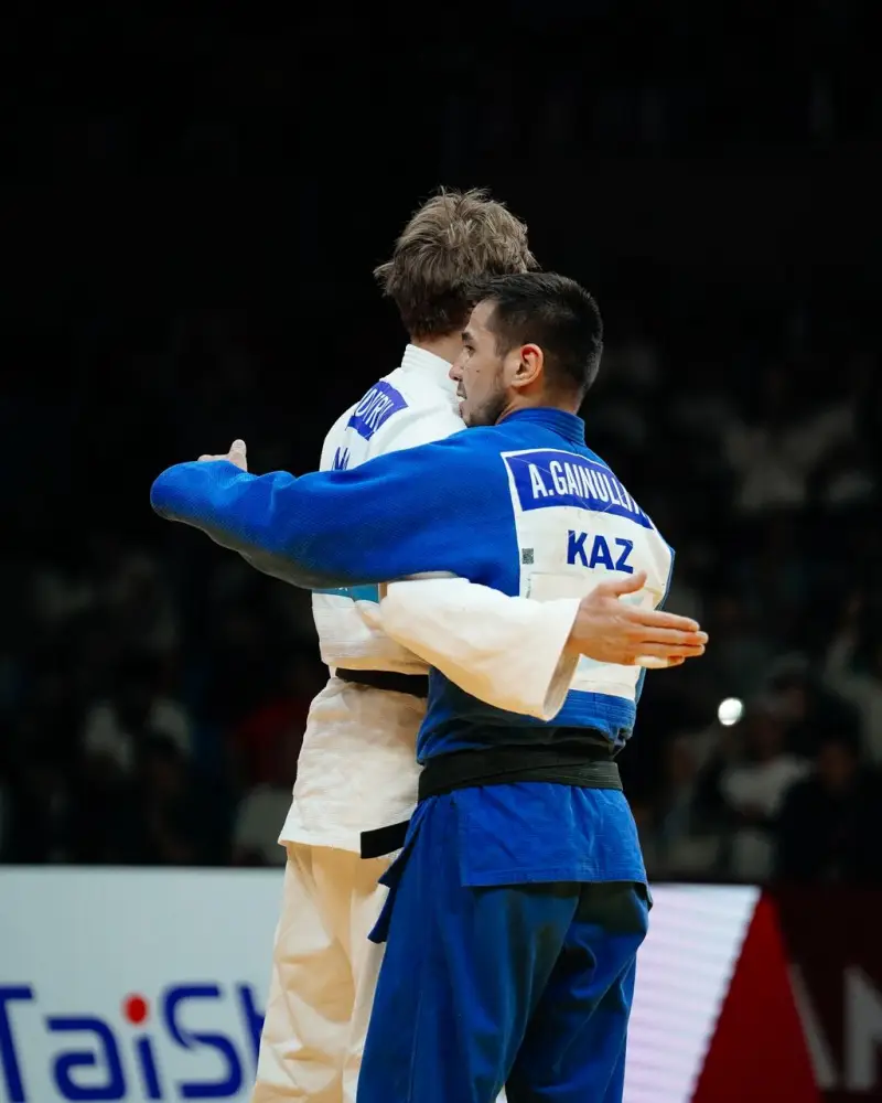 Ансарбек Гайнуллин медаль Grand Slam Qazaqstan Barysy {city2}