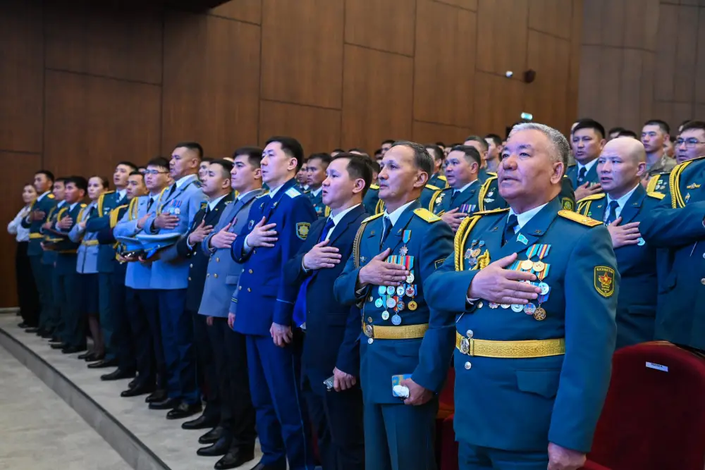 Состоялось торжественное мероприятие «Айбыны асқақ, айбары мықты азат ел» (4)
