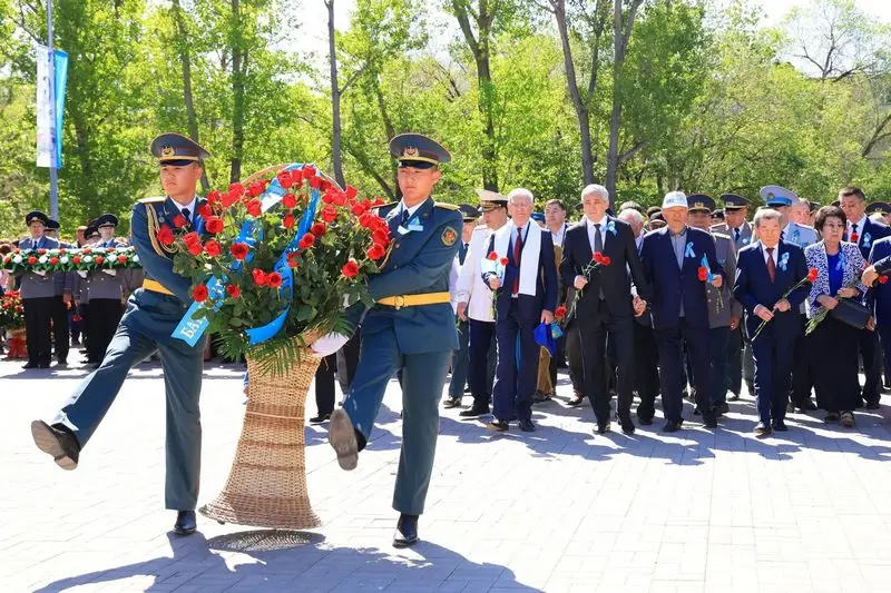 В Карагандинской области почтили память участников Великой Отечественной войны (5)
