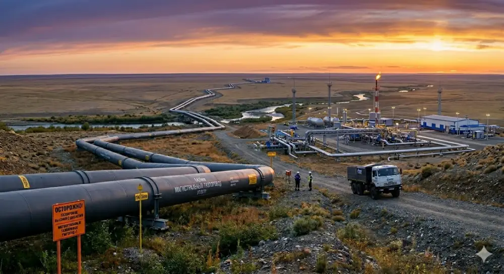 Казахстан укрепляет свои позиции как ключевой транзитный центр газа в Центральной Азии {city2}