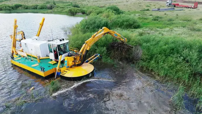 Шесть новых земснарядов для очистки водохранилищ поступят в РГП «Казводхоз» в этом году {city2}