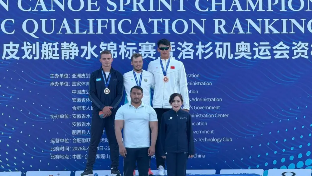 Карагандинские спортсмены завоевали три медали на чемпионате Азии по гребле в Хэфэе {city2}