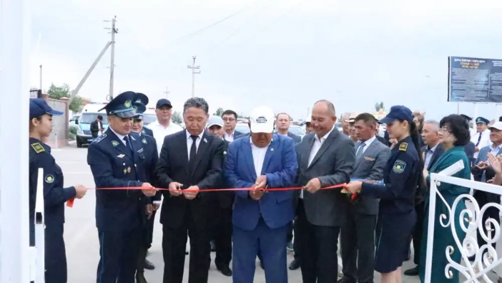 Новая Аллея ветеранов ОВД появилась в Кызылординской области (2)