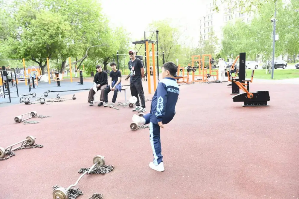 В Астане прошли спортивные соревнования «Бала Толағай» (6)