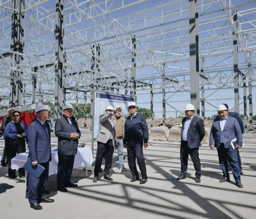 В Кызылжарском районе строится завод по переработке люцерны мощностью 60 тысяч тонн в год {city2}