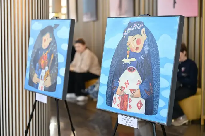 Уникальную постановку о Ботайской культуре представили в Астане неслышащие артисты (2)