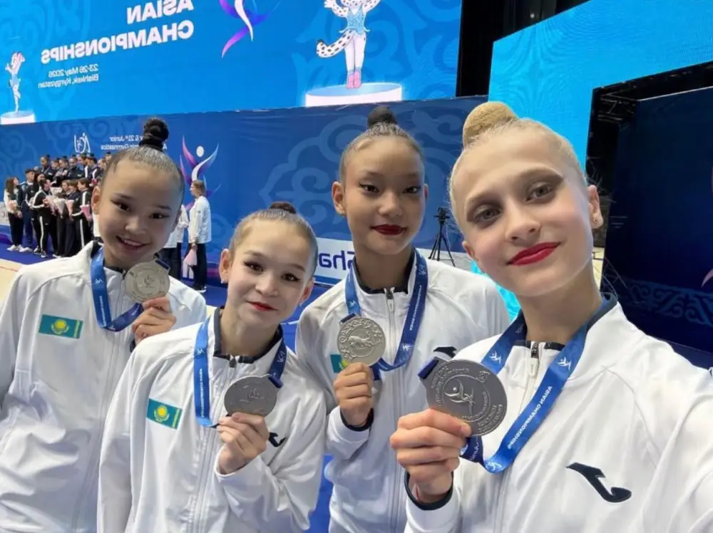 Гимнастки из столицы завоевали 15 медалей на чемпионате Азии в Бишкеке {city2}