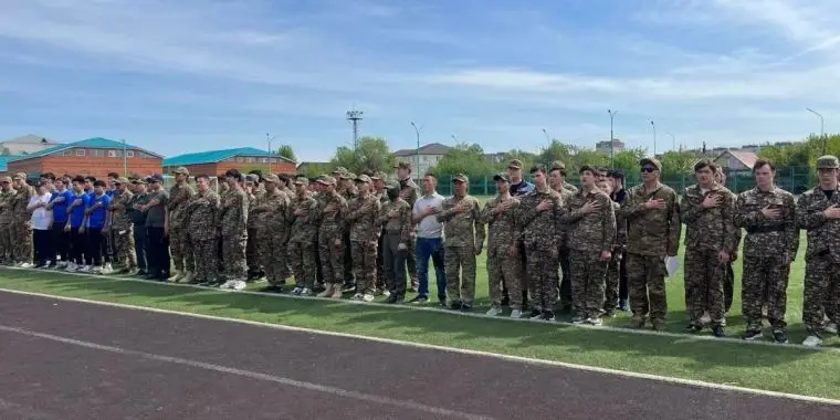 В Астане прошли военно-патриотические игры среди студентов колледжей {city2}