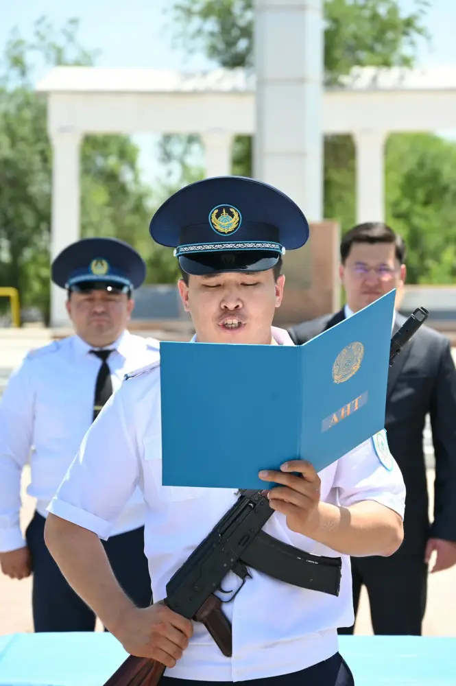 Жетысай проверка подготовки полиции спасателей награды безопасность {city2}