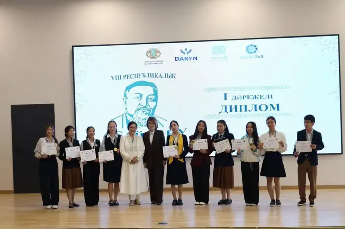 В Абай ұлттық мектебі прошла VIII республиканская олимпиада «Абайтану» (3)