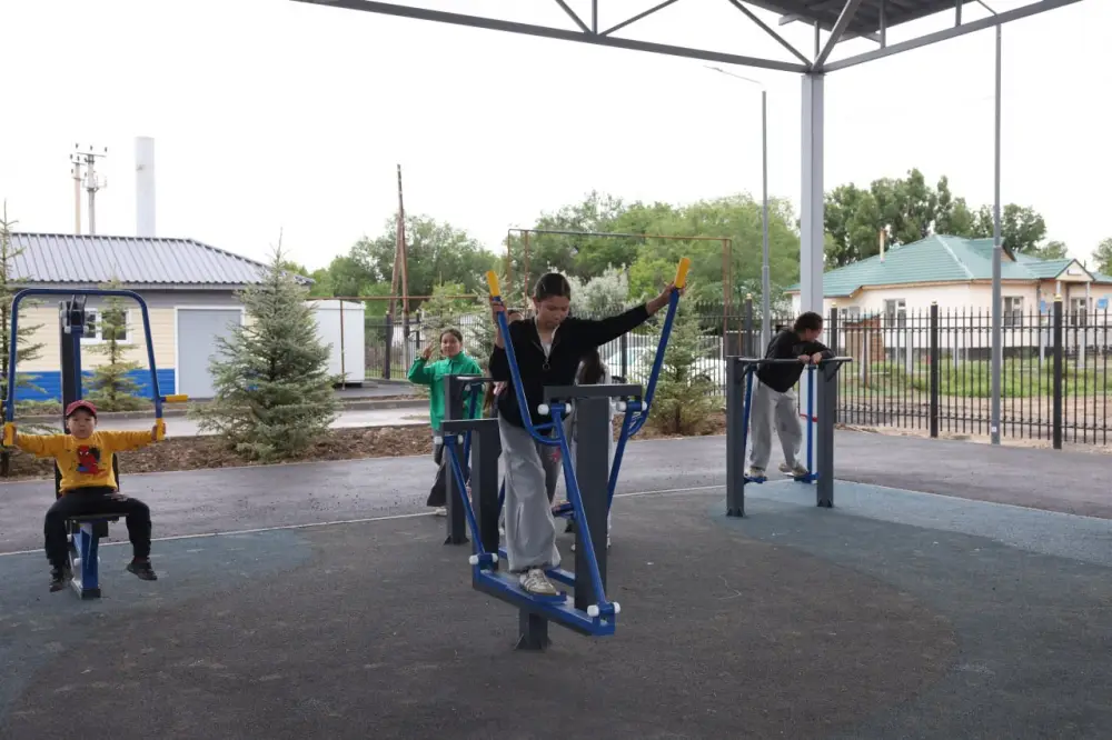 В Алматинской области открылся новый спортивный комплекс (5)