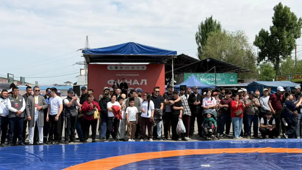 На рынках Алматы проходит молодежный фестиваль национальных игр (2)