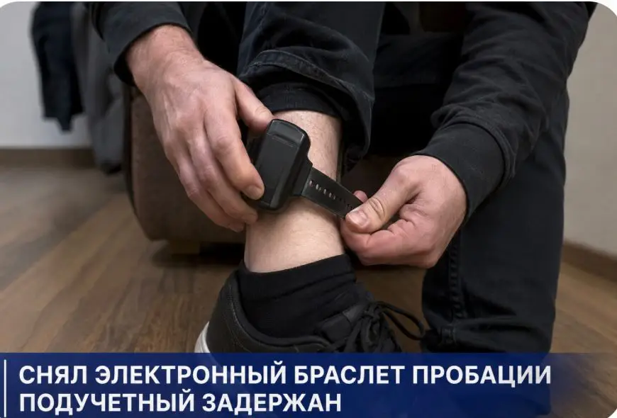 Электронный браслет не спас: побег не удался! {city2}