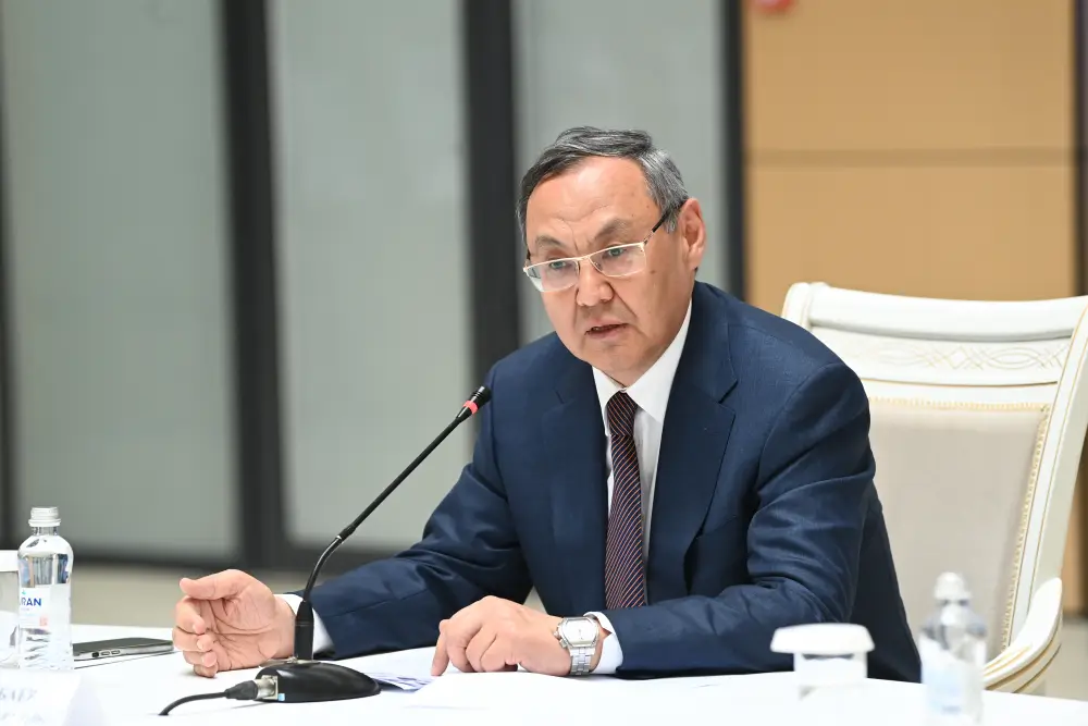 выездное заседание Президиума Национальной академии наук Кызылорда региональная наука экономика управление водными ресурсами новые технологии агропромышленный комплекс {city2}