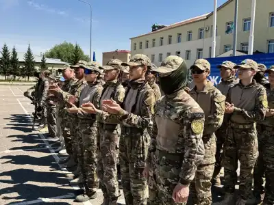 В Астане завершился отборочный этап XII Международного военно-патриотического сбора молодежи «Айбын-2026» с участием 130 бойцов. {city2}