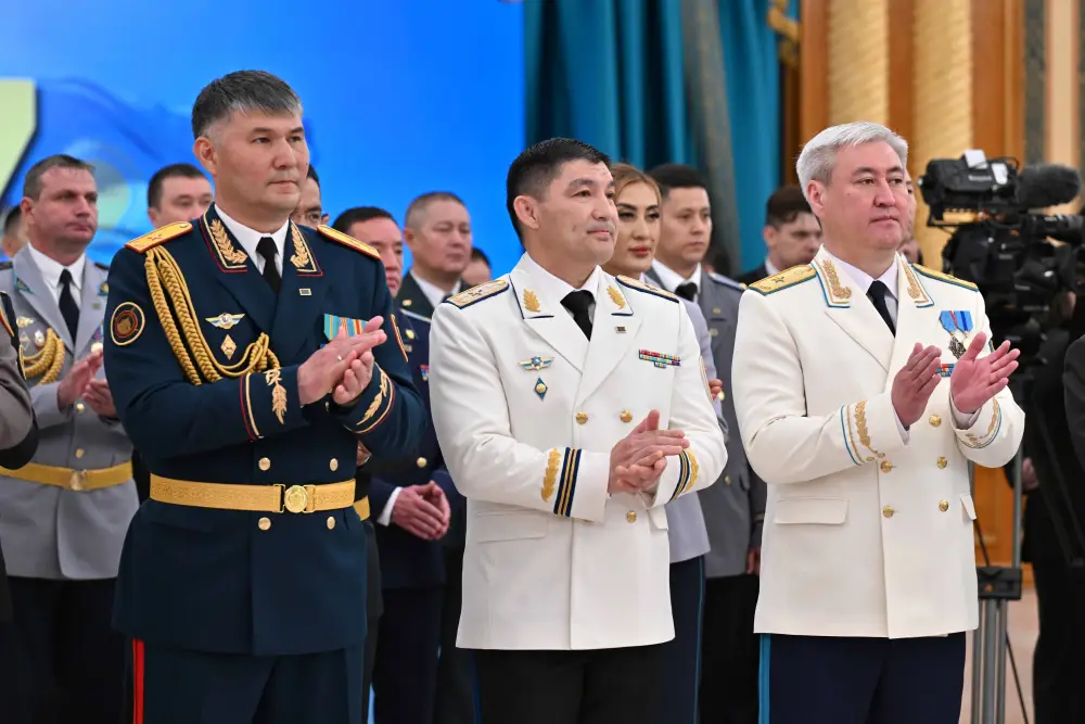 Свет мужества: сотрудники МЧС Казахстана получили высокие награды в Акорде {city2}