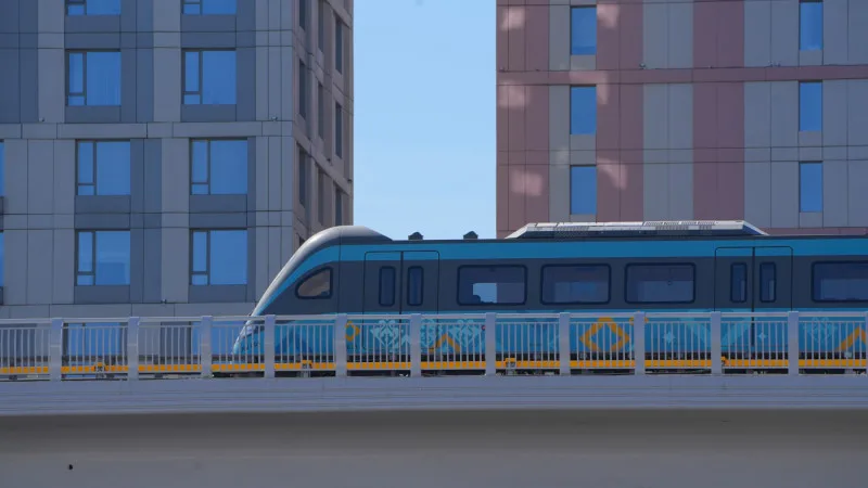 Жильё возле станций LRT в Астане может подорожать, сообщает глава правления City Transportation Systems Асылбек. {city2}