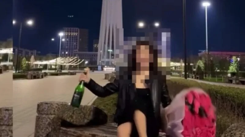 Штрафы за трендовые видео с шампанским: полицейские Астаны предупреждают о последствиях для казахстанцев {city2}