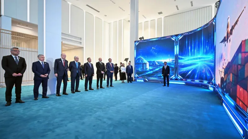 Тюркские лидеры: Казахстан открывает двери цифровой экономики {city2}