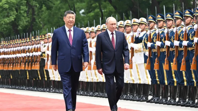 Путин и Си Цзиньпин обсудили ООН, Ближний Восток и новый газопровод в Китае {city2}