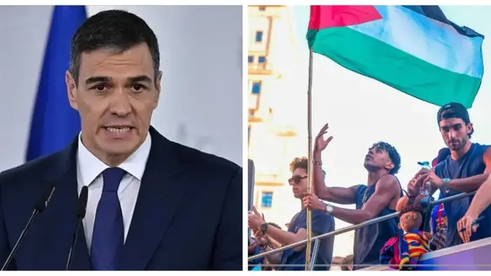 Премьер Испании поддержал футболиста 'Барселоны', появившегося с флагом Палестины, подчеркивая важность свободы выражения мнений {city2}