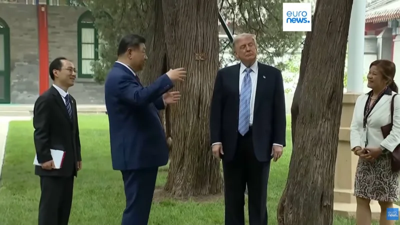 Си Цзиньпин предупредил Трампа о риске конфликта, лидеры завершили переговоры в Китае {city2}