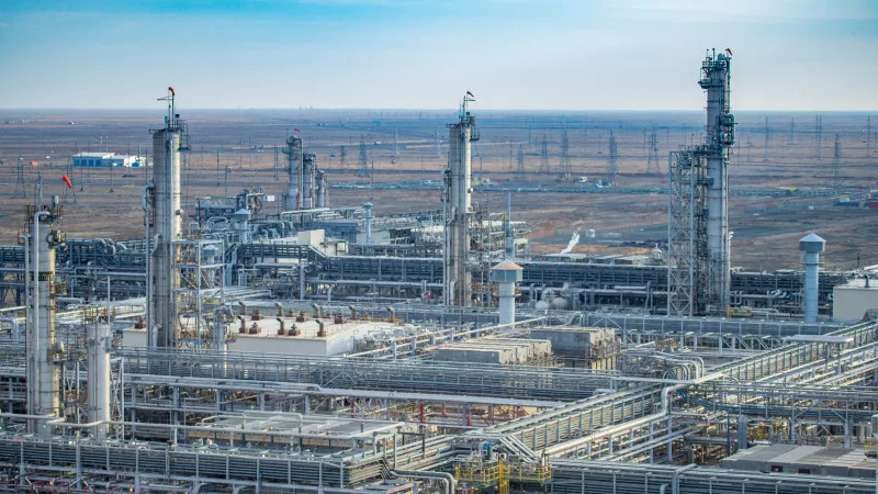 Министерство энергетики Казахстана признало сбой в производстве нефти на Тенгизе {city2}